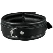 SToys Schwarzes Lederhalsband