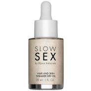 Slow Sex by Bijoux Haar- und Hautöl mit Schimmer 30 ml
