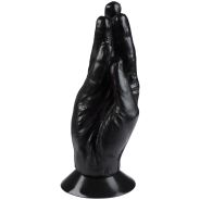 Mister B All Black Otto Fisting Dildo mit Saugnapf 20 cm