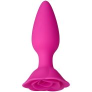 baseks Pink Rose Silikon-Analplug
