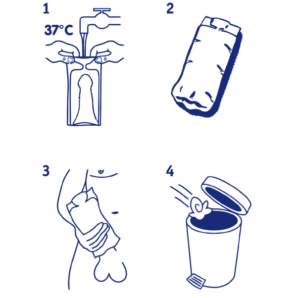 WaterWoman Anal-Masturbator für Männer 3 Stk