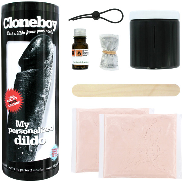 Cloneboy Do-It-Yourself Dildo Schwarz