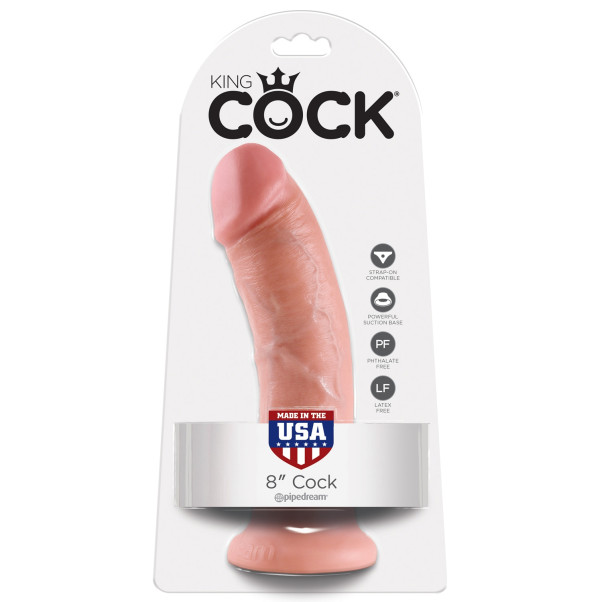 King Cock Realistisch Dildo mit Saugnapf 20,3 cm