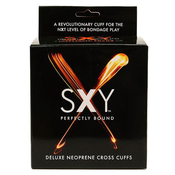 SXY Deluxe Neopren Cross Manschetten
