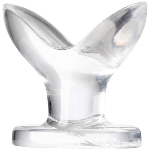 Master Series Anchored Analplug Transparent