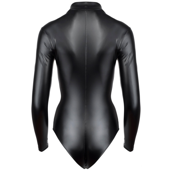 Noir Handmade Monarch Bodystocking mit Reissverschluss