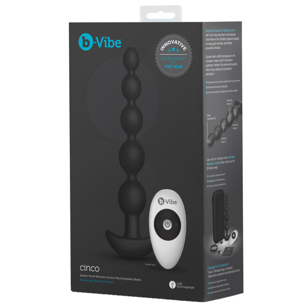 B-Vibe Cinco Anal Beads