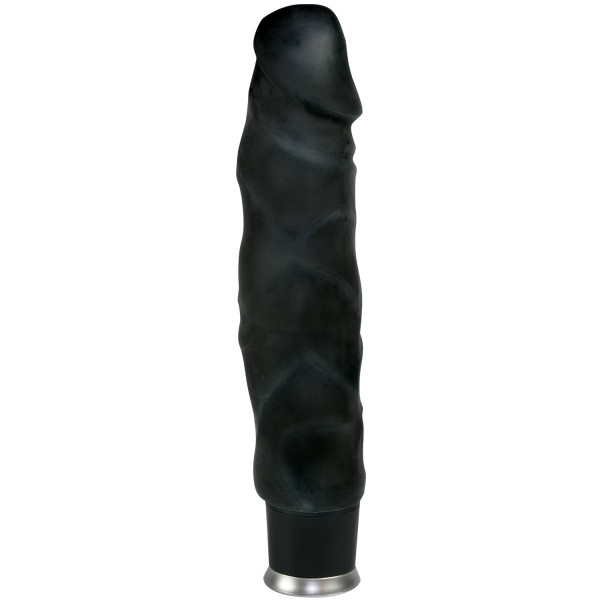 Nature Skin Big Vibe Schwarzer Dildo Vibrator 23,5 cm