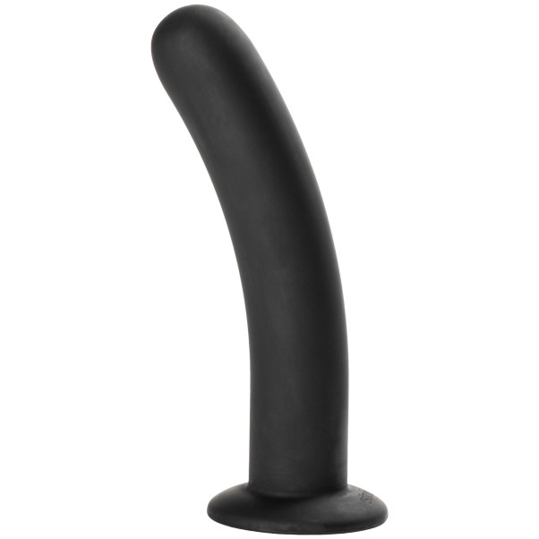 Sinful Slender Black Silikondildo Gross mit Saugnapf