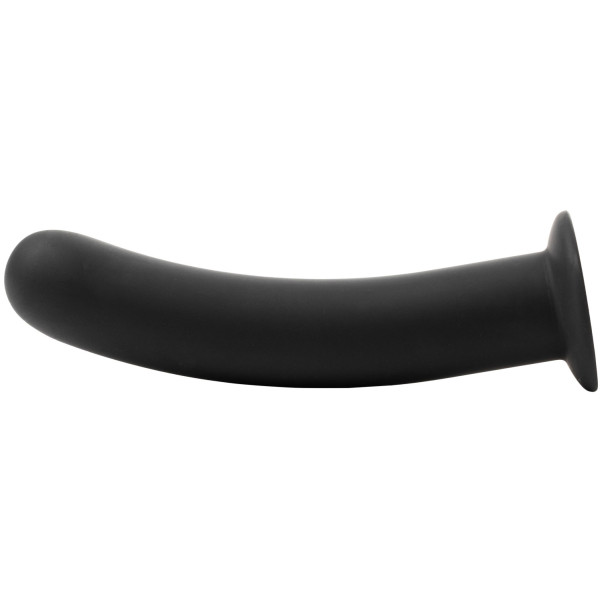 Sinful Slender Black Silikondildo Extra Gross mit Saugnapf 
