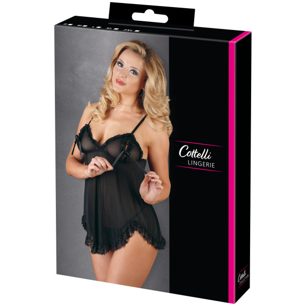 Cottelli Babydoll mit Rüschen 