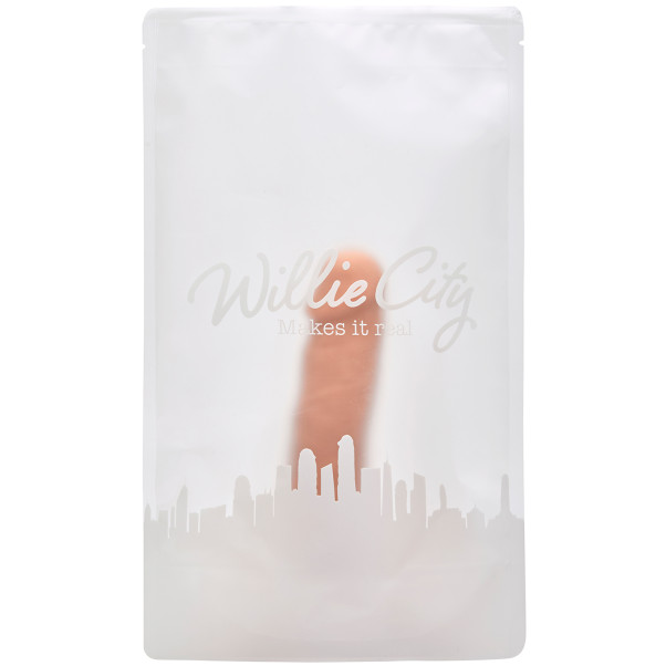 Willie City Luxe Super Realistischer Silikondildo mit Saugnapf 20 cm