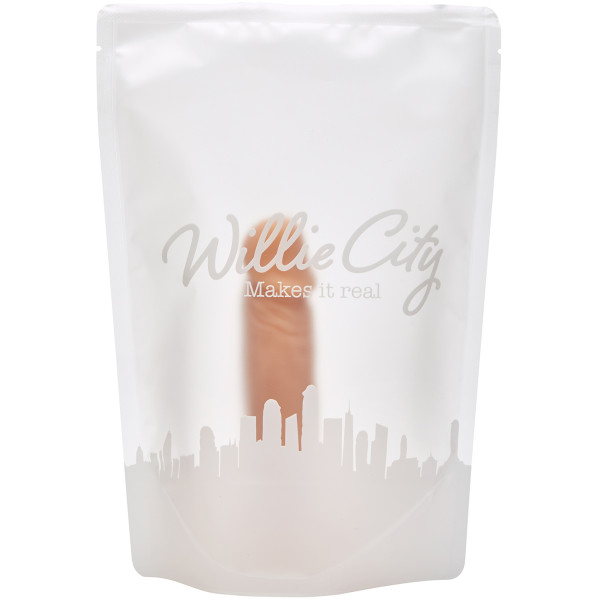 Willie City Luxe Realistischer Silikondildo mit Saugnapf 15 cm