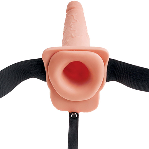 Fetish Fantasy Hollow Umschnaltbarer Spritzdildo 20 cm