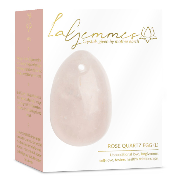 La Gemmes Yoni Ei Rosenquartz 