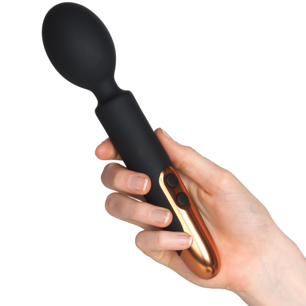 Rocks Off Oriel Schwarzer Massagestab Wiederaufladbar