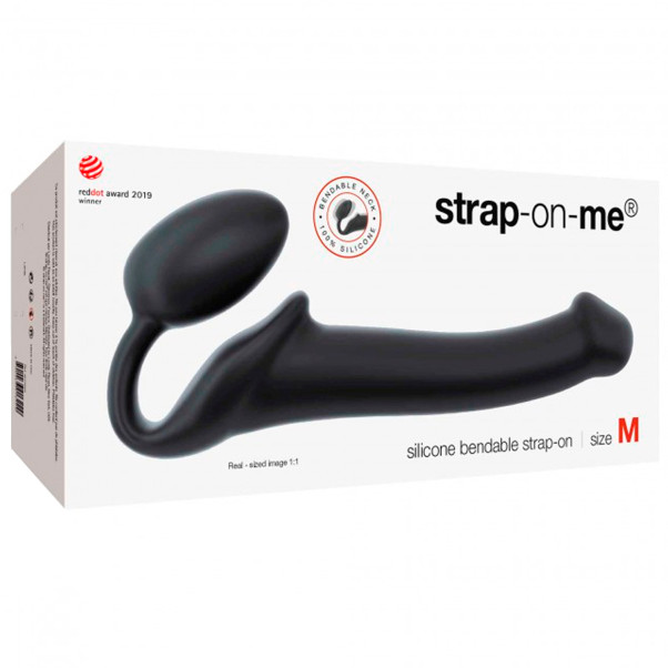 Strap-On-Me Biegbarer Umschnalldildo Medium