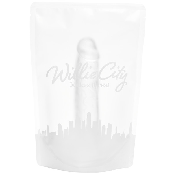 Willie City Classic Realistischer Transparenter Dildo 19,5 cm mit Saugnapf