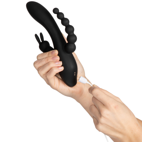 Sinful Triple Fun Wiederaufladbarer Rabbit-Vibrator
