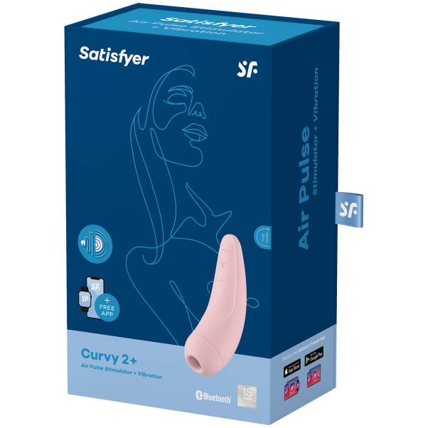 Satisfyer Curvy 2+ App-gesteuerter Klitorisstimulator