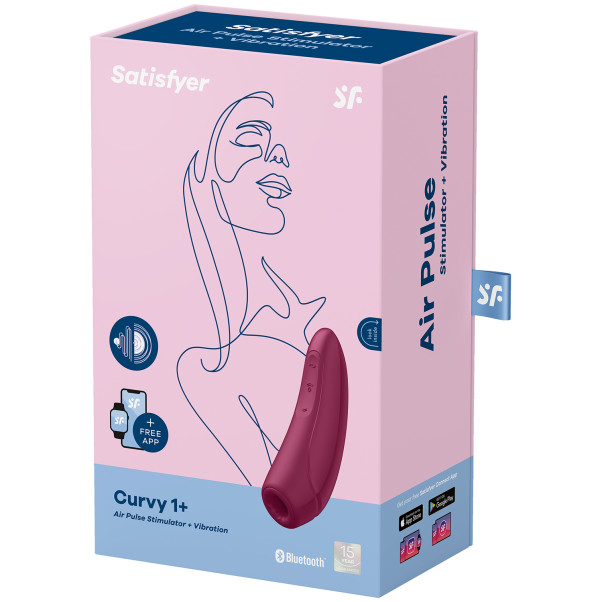 Satisfyer Curvy 1+ App-gesteuerter Druckwellenvibrator