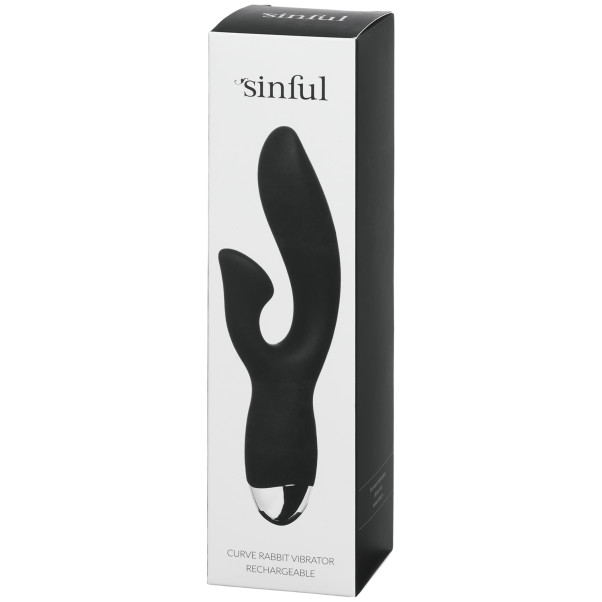 Sinful Curve Wiederaufladbarer Rabbit-Vibrator 