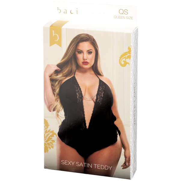 Baci Sexy Satin-Body Plus Size