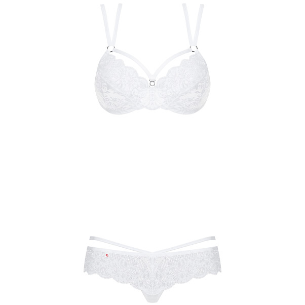 Obsessive Spitzen-BH-Set in Weiss