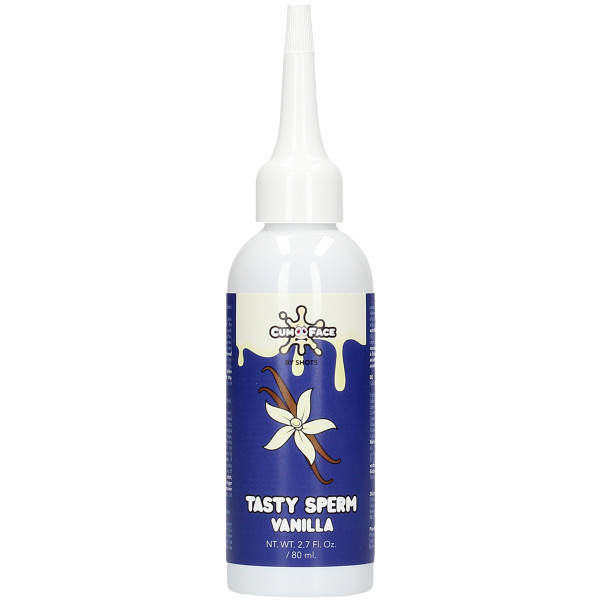 Cum Face Tasty Sperm Liquid mit Vanillegeschmack 80 ml