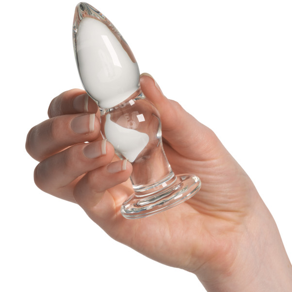 Sinful Groove Analplug aus Glas Medium