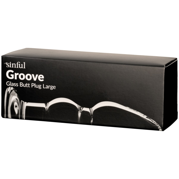 Sinful Groove Glas-Analplug Gross