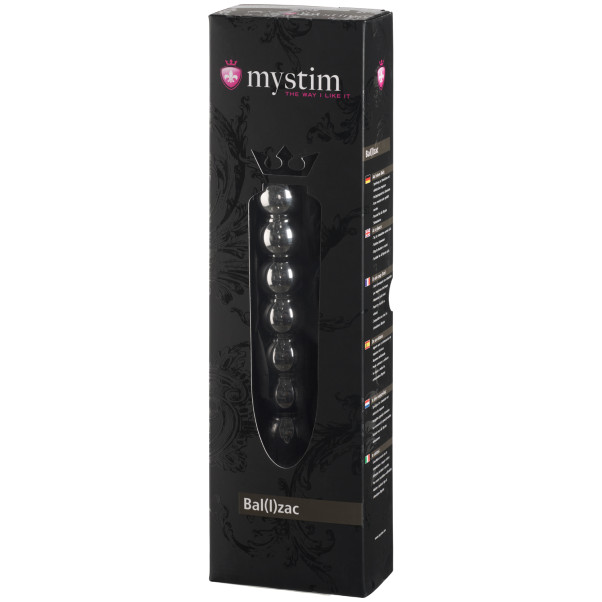 Mystim Bal(l)zac Dildo aus Metall 25 cm