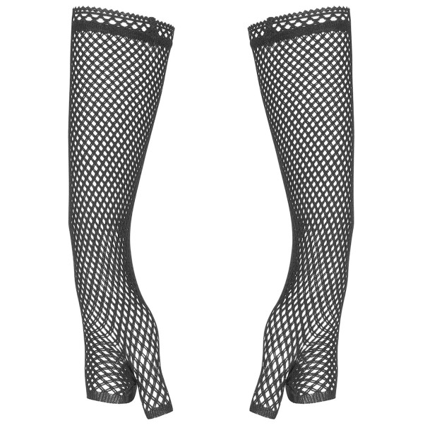 Obsessive Darkie Mittens Netzhandschuhe