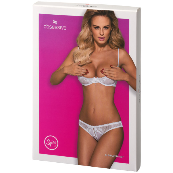 Obsessive Alabastra Weisses Halbschalen-Set