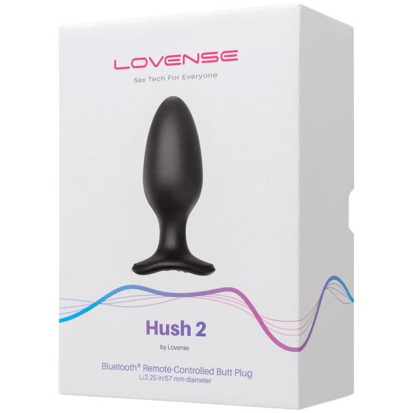 Lovense Hush 2 App-Gesteuerter Analplug Gross