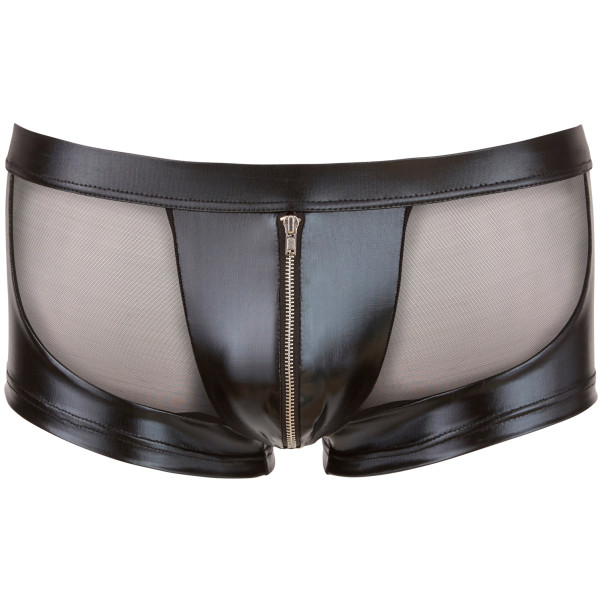 Svenjoyment Power-Netzhose mit Frontreissverschluss