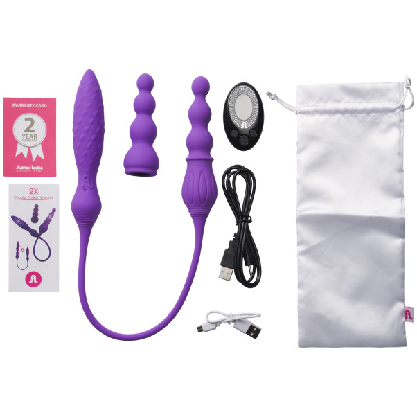 Adrien Lastic 2X Ferngesteuerter Doppelseitiger Vibrator