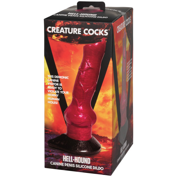 Creature Cocks Hell-Hound Canine Penis Silikondildo 20,5 cm