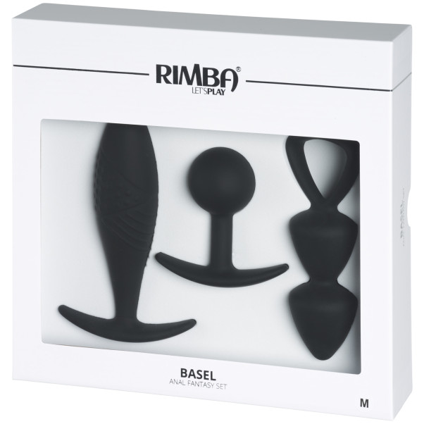 Rimba Basel Anal Fantasy Mittelgrosses Analplug-Set