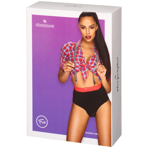 Obsessive Handwerkerinnenkostüm