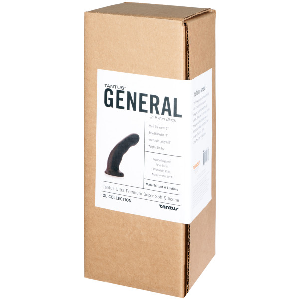 Tantus General Onyx Silikondildo 25 cm