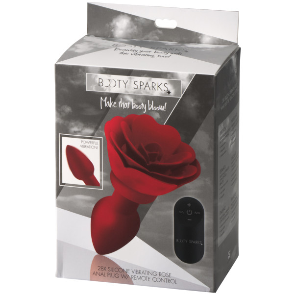 Booty Sparks Large Rose Vibrierender Analplug