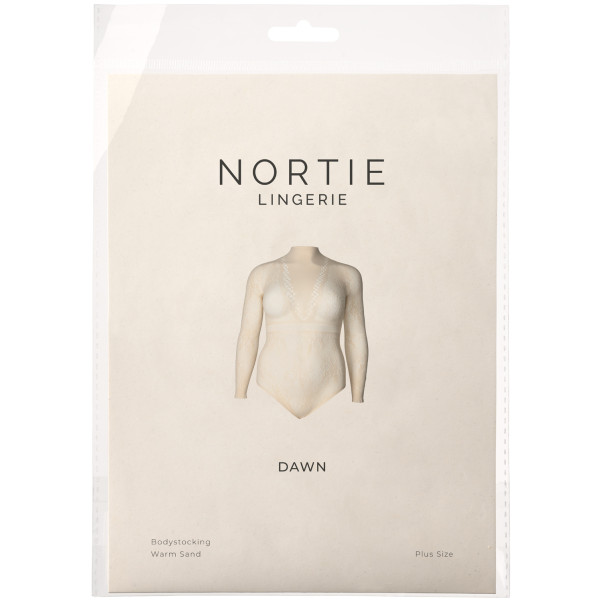NORTIE Dawn Body Warmer Sand in Übergrösse