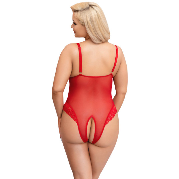 Cottelli Curves Body in Rot Übergrösse