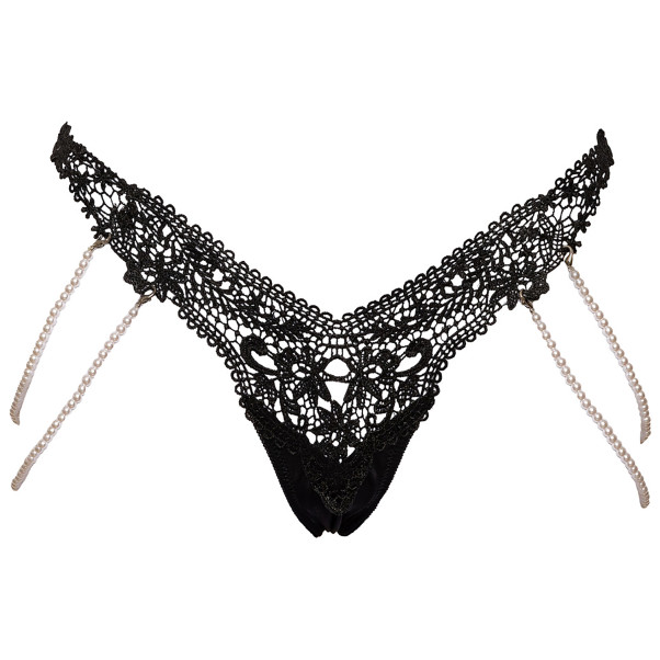 Cottelli Tanga mit Perlen