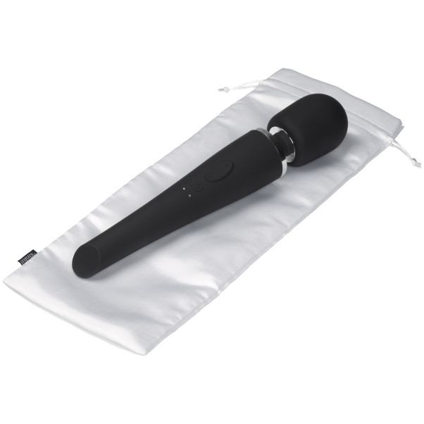 Sinful Weisse Satin-Tasche für Spielzeug Gross