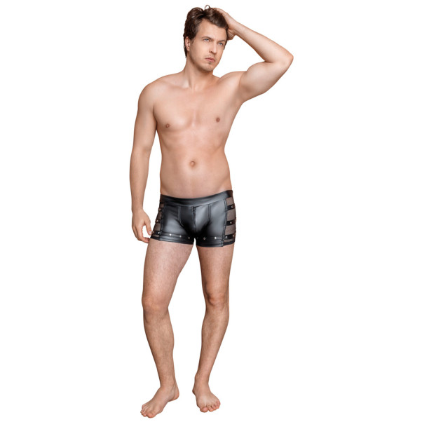 NEK Schwarze Boxershorts mit Reissverschluss