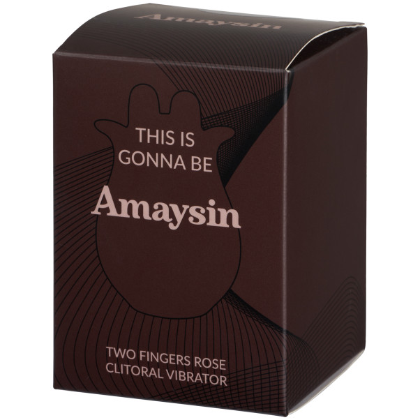 Amaysin Two Fingers Rose Klitorisvibrator