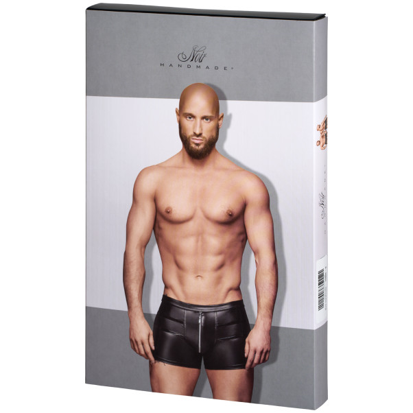 Noir Handmade Boxer Shorts mit Reissverschluss