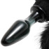 Tailz Midnight Fuchsschwanz Glas-Analplug